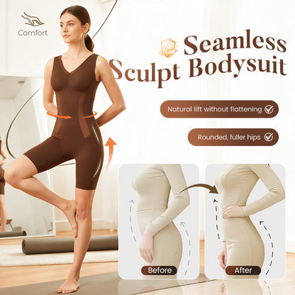 ⏳Time-limited Special⏰Tummy Tuck & Hip Lift Traceless One-piece Shapewear