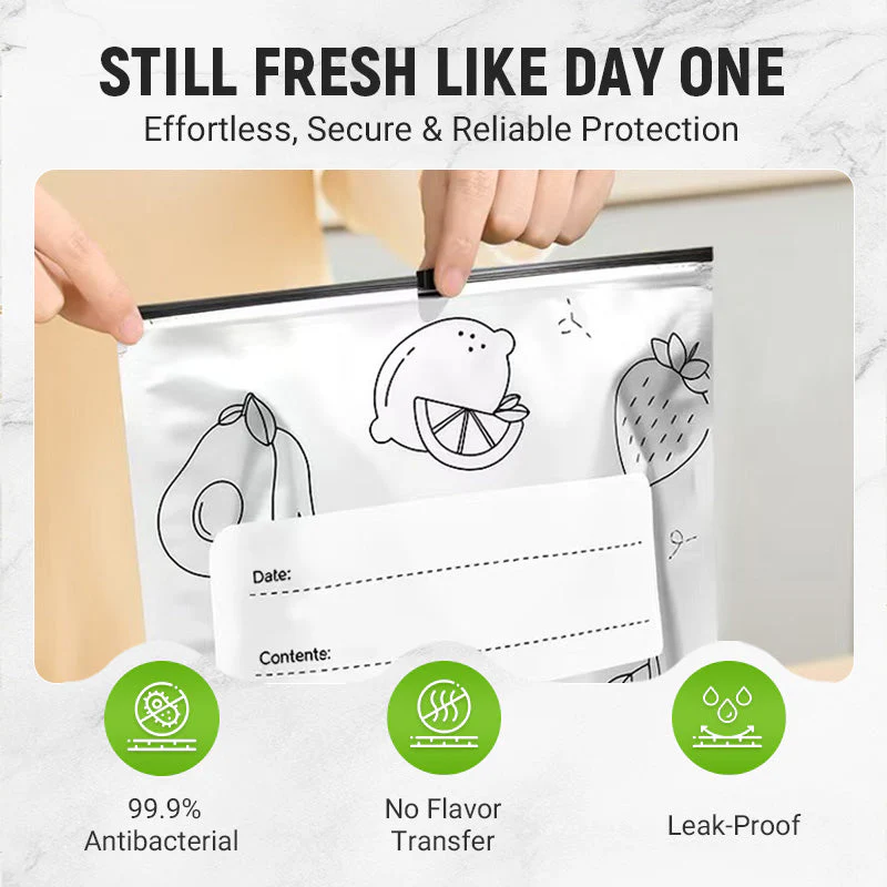 🍗HOT SALE 50% OFF🥦Reusable Aluminum Foil Sealable Storage Bags