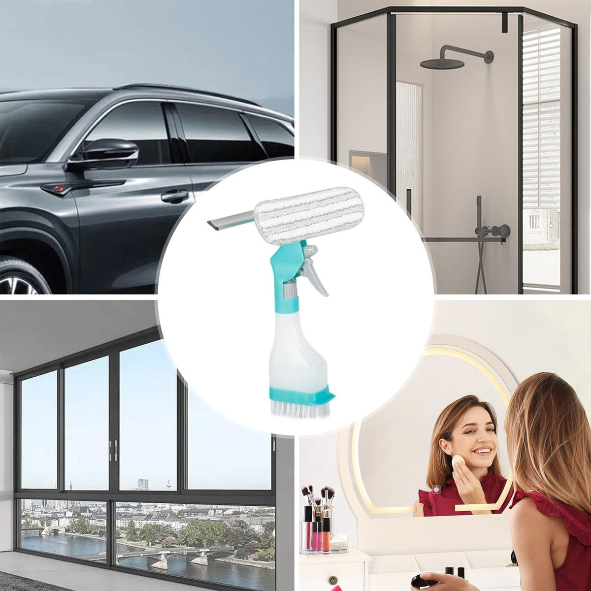 🏆LAST DAY OF SALE 49% OFF🎁2025 New 4 in 1 Multifunction Window Cleaner Tool