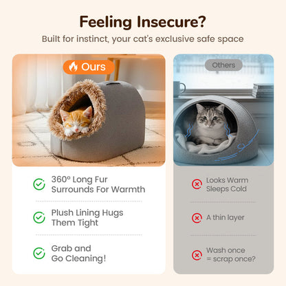 💥HOT SALE 49% OFF🐾Cozy Cave Cat Bed