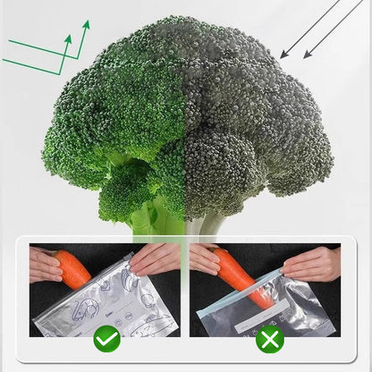 🍗HOT SALE 50% OFF🥦Reusable Aluminum Foil Sealable Storage Bags