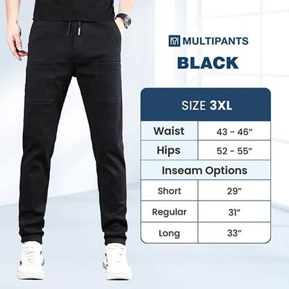 🔥HOT SALE 49% OFF🥰 MultiPants – Durable cargo pants with high elasticity and multiple pockets