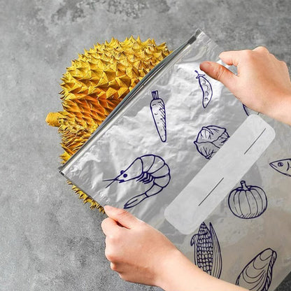 🍗HOT SALE 50% OFF🥦Reusable Aluminum Foil Sealable Storage Bags