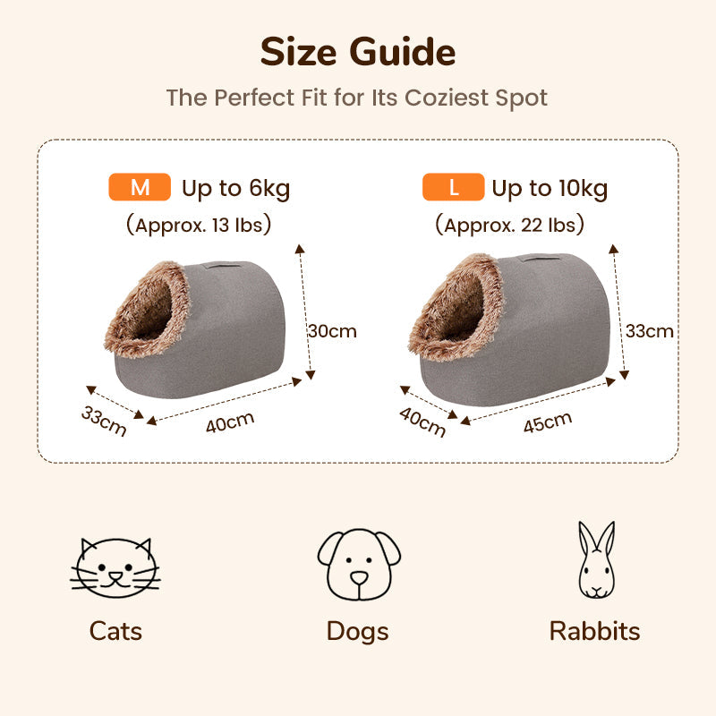 💥HOT SALE 49% OFF🐾Cozy Cave Cat Bed