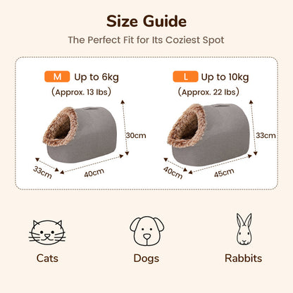 💥HOT SALE 49% OFF🐾Cozy Cave Cat Bed