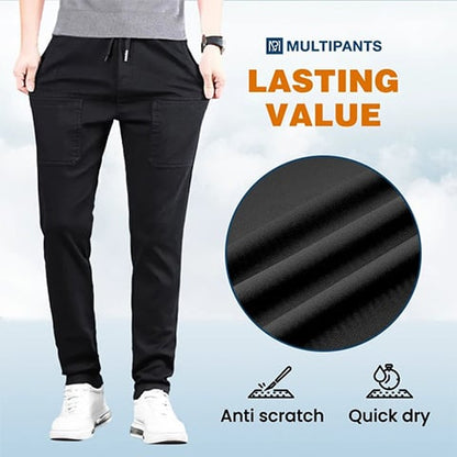 🔥HOT SALE 49% OFF🥰 MultiPants – Durable cargo pants with high elasticity and multiple pockets