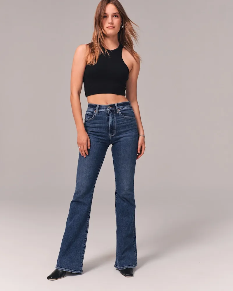 💕HOT SALE 49% OFF 💕👖 Ultra High Rise Stretch Flare Jean