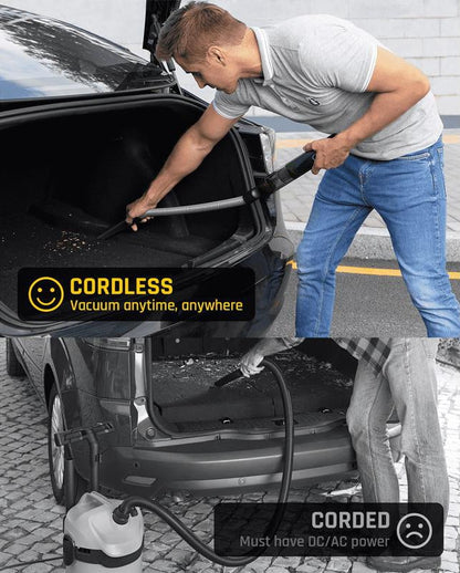 💥LAST DAY SALE 49% OFF💥Slim V8 Mate Cordless Car Vacuum High Power 13000Pa/30AW