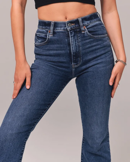 💕HOT SALE 49% OFF 💕👖 Ultra High Rise Stretch Flare Jean