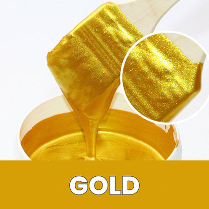 🔥Waterproof gold leaf paint for arts, paintings and crafts