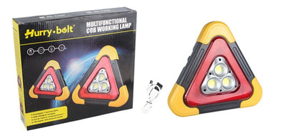 🔥2026 New Arrival🔥 2-IN-1 Solar Emergency Triangle Warning Light at the Roadside