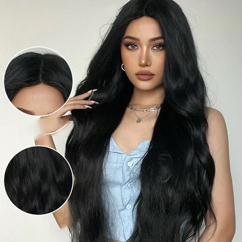 💘Valentine's Special: 50% Off!💇Gorgeous Fluffy Long Curly Wig – Natural, Comfortable & Adjustable!