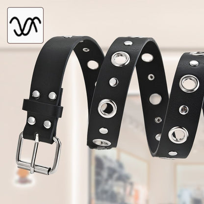 Women's Punk-style Pin-buckle Leather Belt