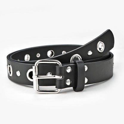 Women's Punk-style Pin-buckle Leather Belt