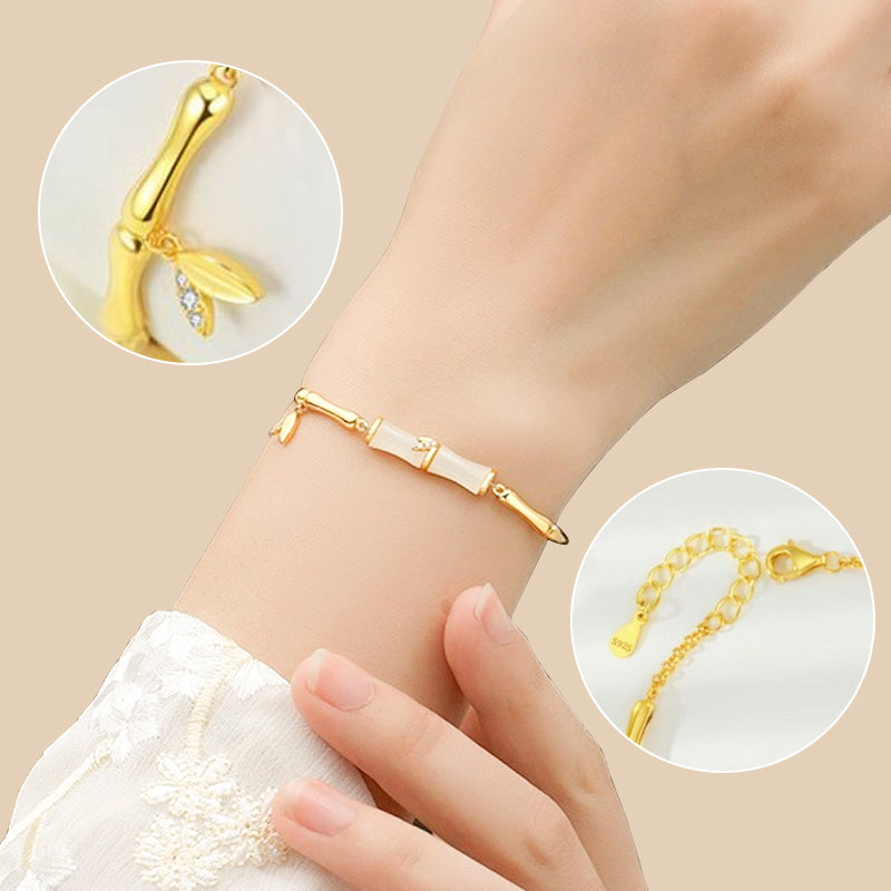🌿Hetian Jade Bamboo Bracelet🎍
