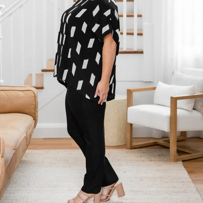 Women’s Scoop Neck Oversized Top