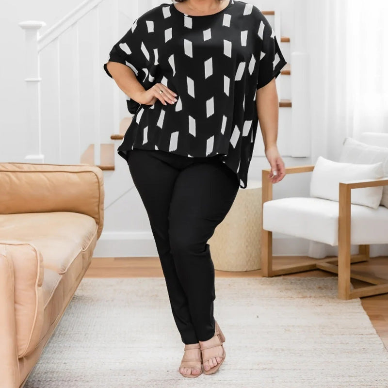 Women’s Scoop Neck Oversized Top