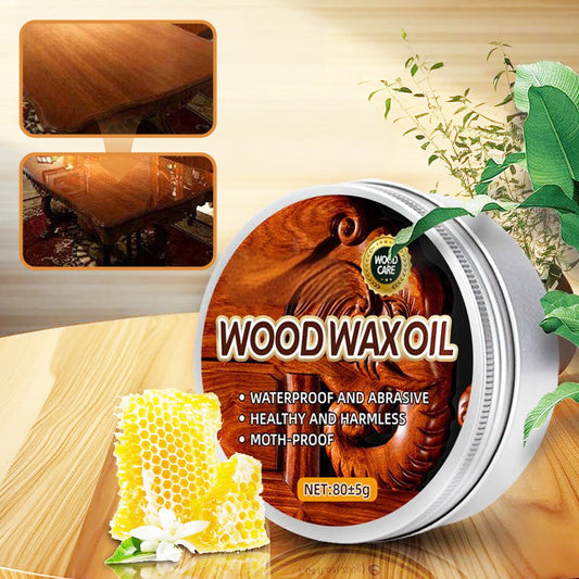 💖Waterproof, Anticorrosive & Renovation Wood Wax Oil for Wooden Furniture