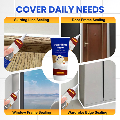 Multi-Purpose, Multi-Color Gap Filler for Whole House Use