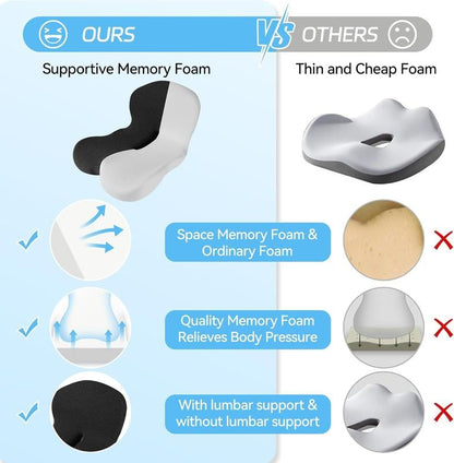 🎁Limited Sale 50% OFF🎁Non-Slip Memory Foam Seat