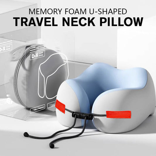 🔥Last Day Special ：50% OFF🔥Memory Foam U-Shaped Travel Neck Pillow💤
