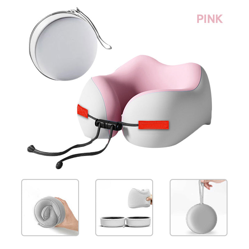 🔥Last Day Special ：50% OFF🔥Memory Foam U-Shaped Travel Neck Pillow💤