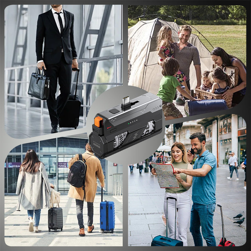 Portable Power Bank with Replaceable Battery
