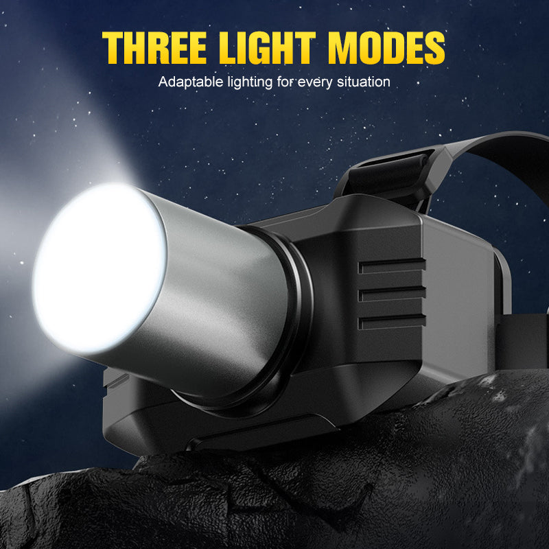 🔥Hot Sale(50% OFF)🔥Bright Outdoor Rechargeable LED Headlamp