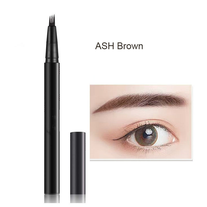4D Waterproof Forked Eyebrow Pen