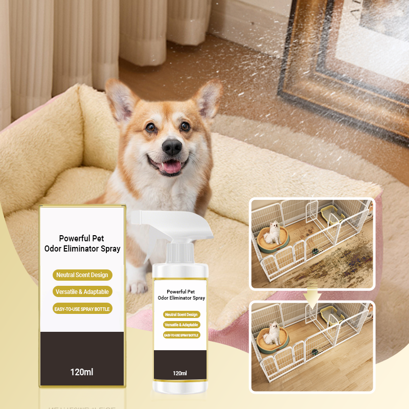 120ml Powerful Pet Odor Eliminator Spray
