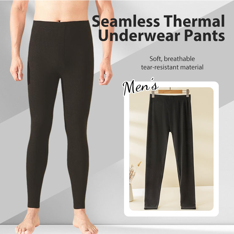 Men's Seamless Thermal Underwear Pants