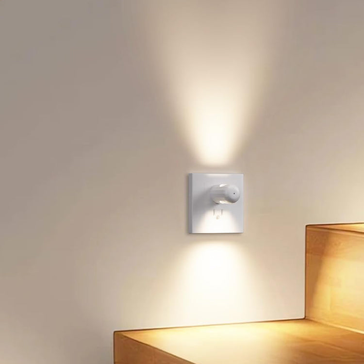 Smart LED Wall Socket Night Light With Auto-Dimmer