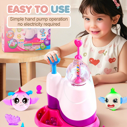 💥Xmas Sale 50% OFF🫧DIY Bubble Kit with Pump for Kids ✨Magical Christmas fun! Create endless bubbles🎄