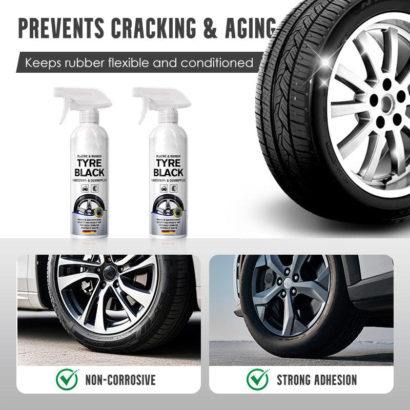 Plastics & Rubber Tyre Shine & Protector Spray