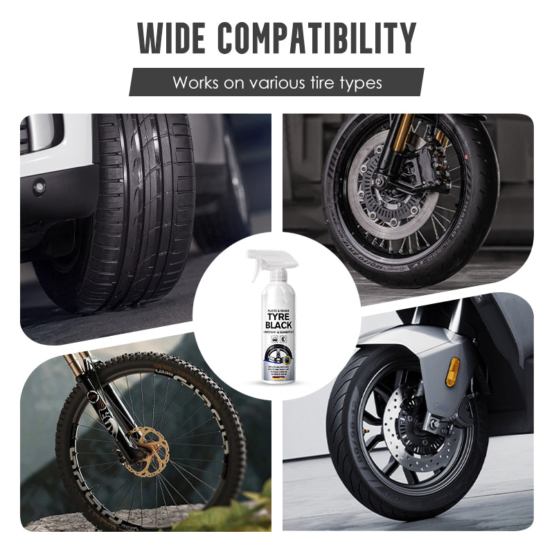 Plastics & Rubber Tyre Shine & Protector Spray