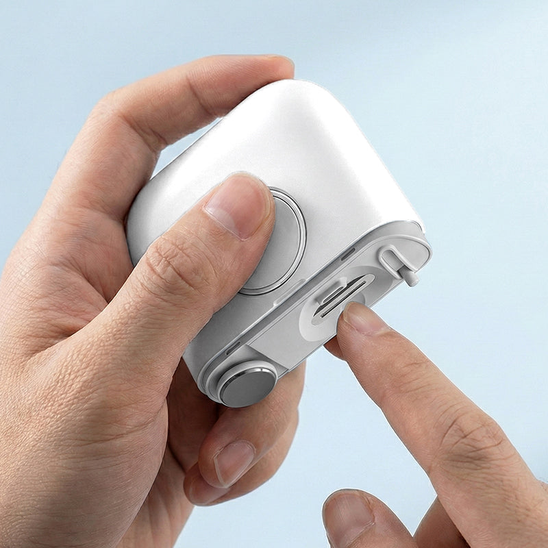 2-in-1 Rechargeable Electric Nail Clipper & Polisher