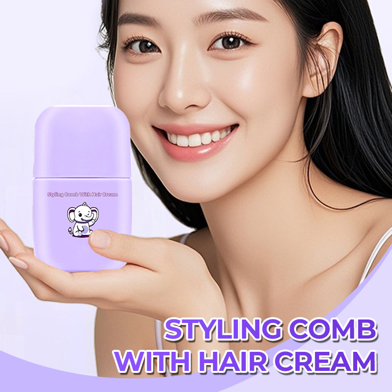 ⏰⏰Launch Offer Save 50%🔥Styling Comb With Hair Cream🦋Your Routine, Sorted✨