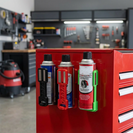 Magnetic Aerosol Can Holder