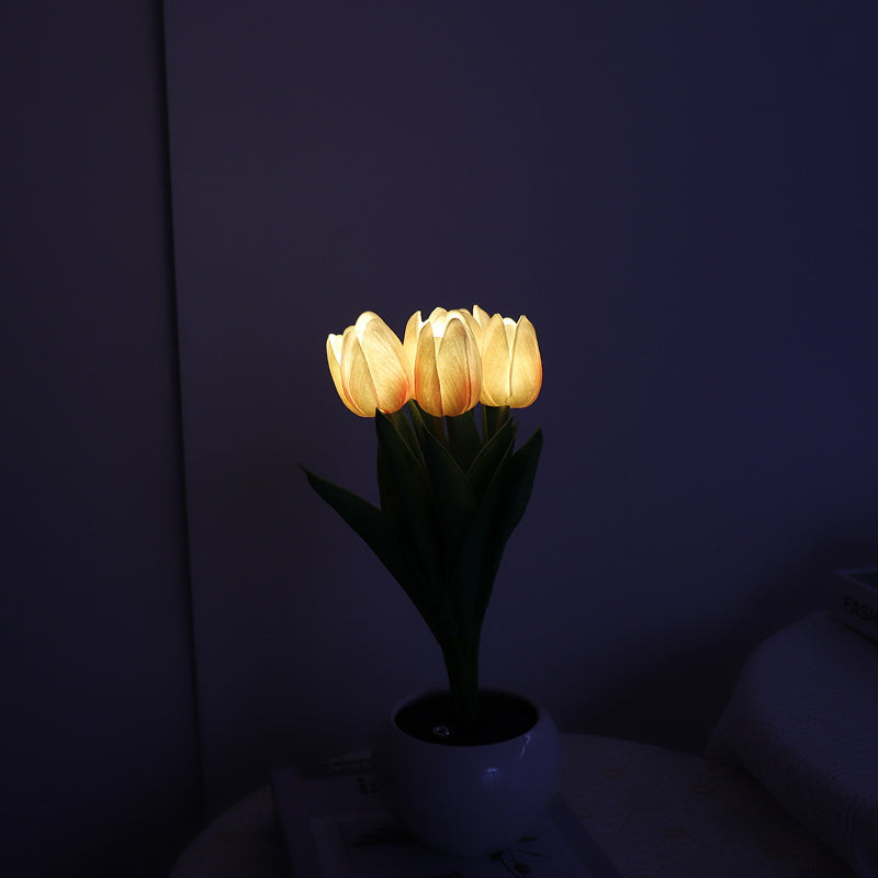 LED Tulip Night Light Flower Table Lamp🌷✨Buy 2 free shipping