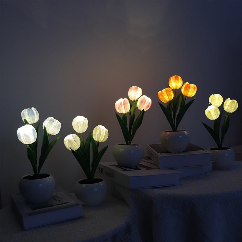 LED Tulip Night Light Flower Table Lamp🌷✨Buy 2 free shipping