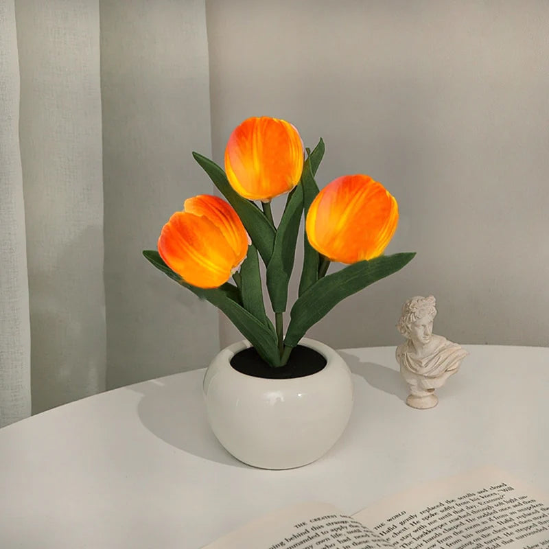 LED Tulip Night Light Flower Table Lamp🌷✨Buy 2 free shipping