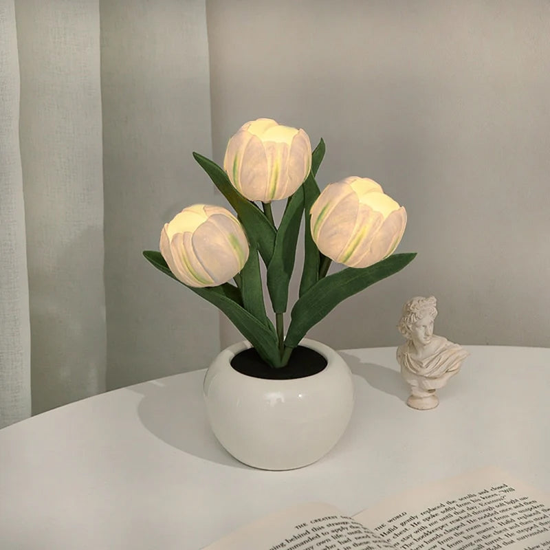 LED Tulip Night Light Flower Table Lamp🌷✨Buy 2 free shipping