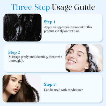 💕Hot Sale 49% OFF🌸🔥BUY 2 GET 1 FREE🔥Refreshing Smooth & Glossy Hair Shampoo