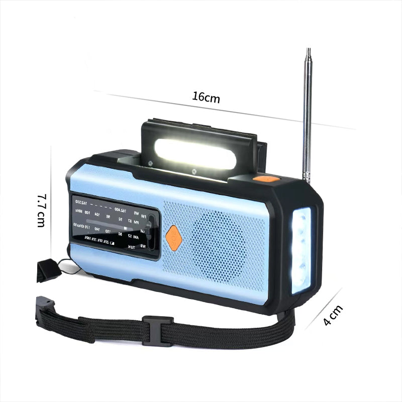 🔥Limited Time Promotion 50% OFF🔥Solar Hand-Crank Emergency Weather Radio