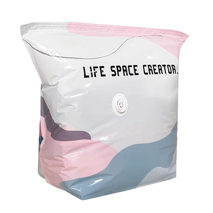 Jumbo Vacuum Storage Bags – Compress Bedding Up to 80% | No Pump Needed